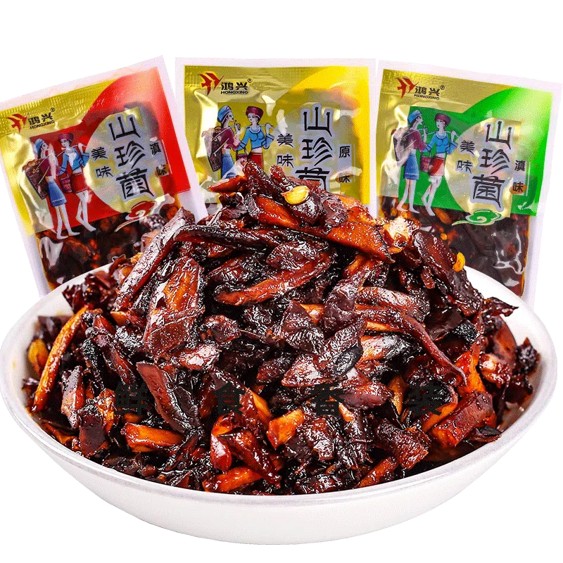 Hongxing Mushroom Snack Side Dish 250g 250 g