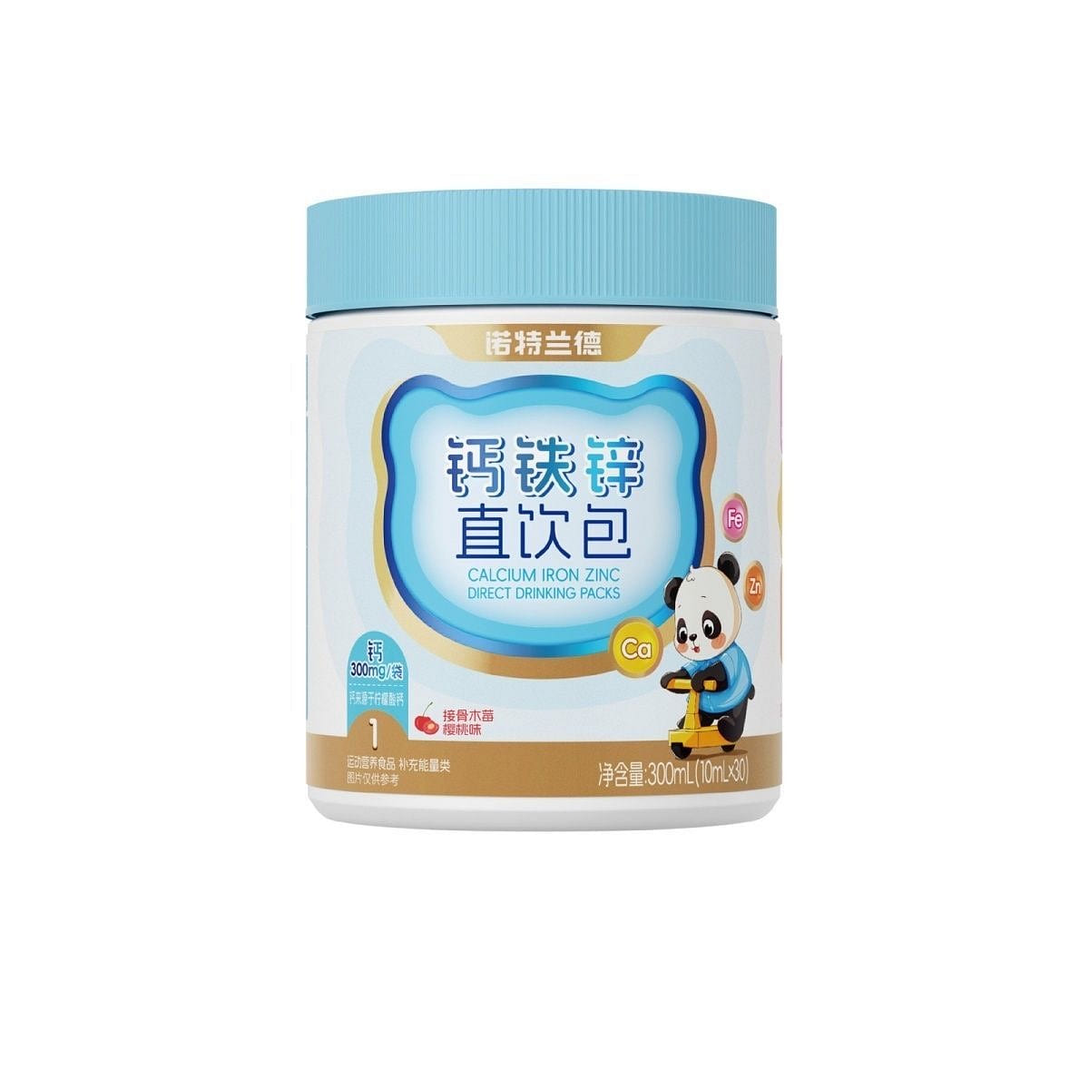 Calcium, iron and zinc direct drink package 300 ml