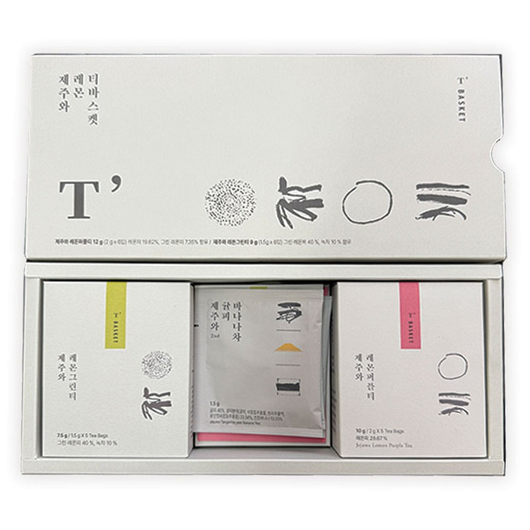 济州柠檬茶礼盒（12袋装） 21 克