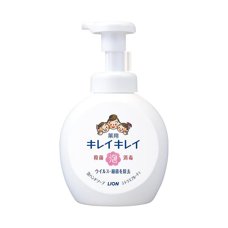 狮王 泡沫洗手液 柑橘 500ml 1 份