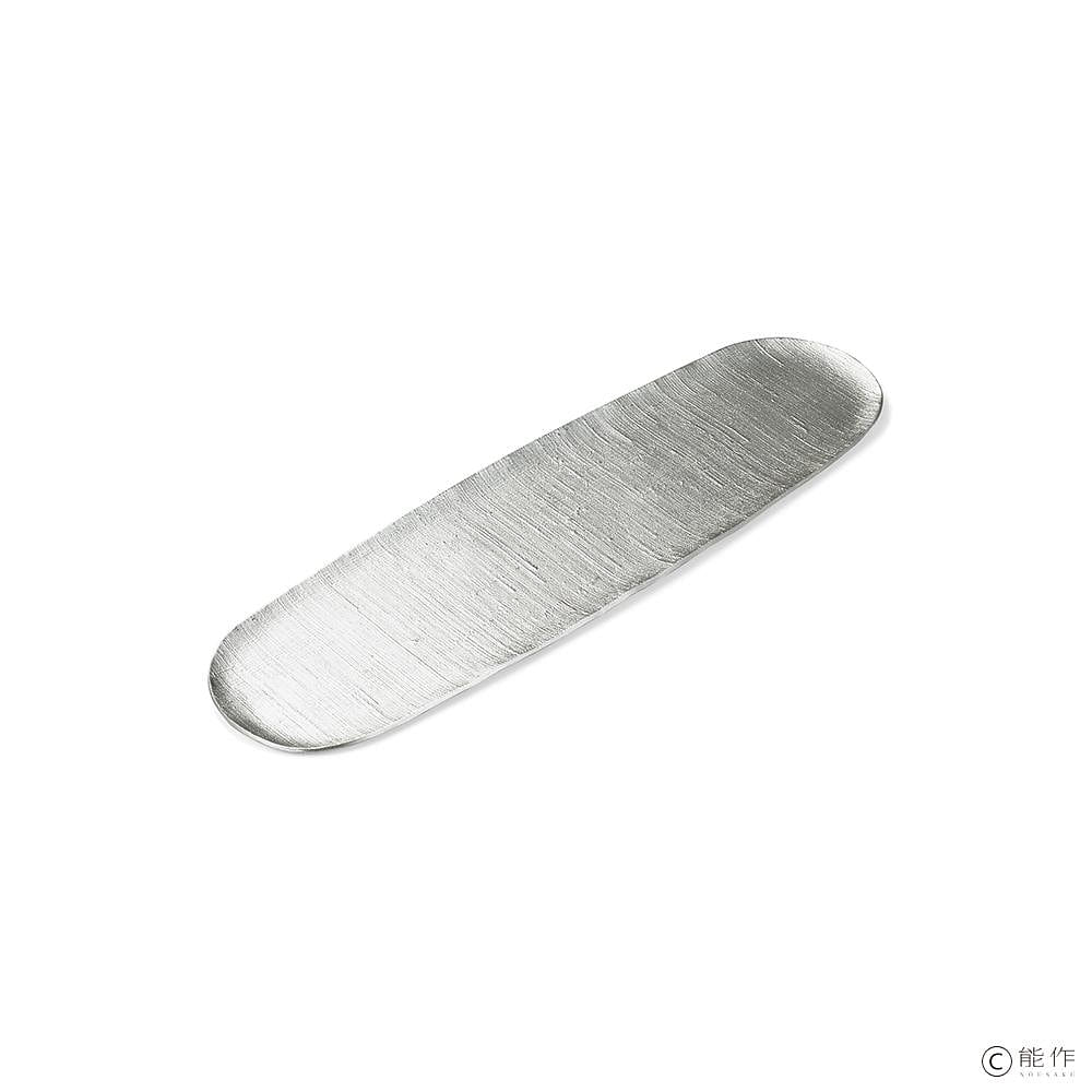 NOUSAKU Handmade Dish Plate (Long, 3.85 x 13.6) Made in Japan 1 count