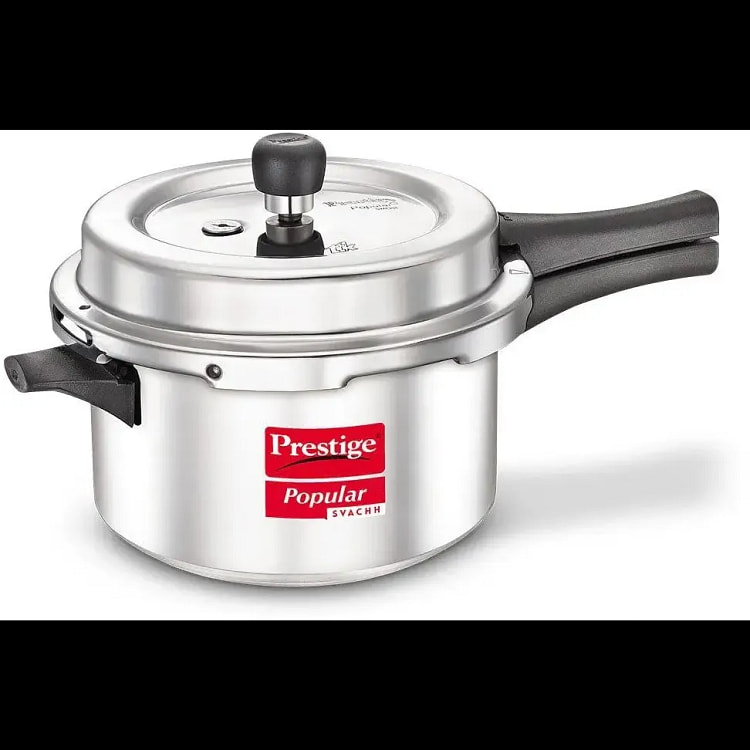 Prestige Aluminum Pressure Cooker, 2 liter 1 count