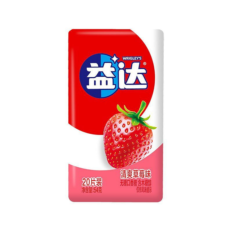 Extra Strawberry Sugarfree Gum 54g*1 Box 54 g