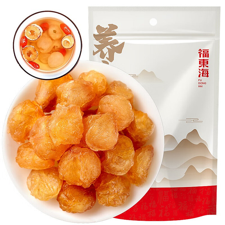 Peeled Seedless Dried Longan 100 g
