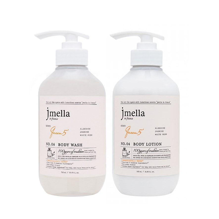 JMELLA In France Queen 5 #04 Body Wash 500ml + Lotion 500ml Set 2 bottle