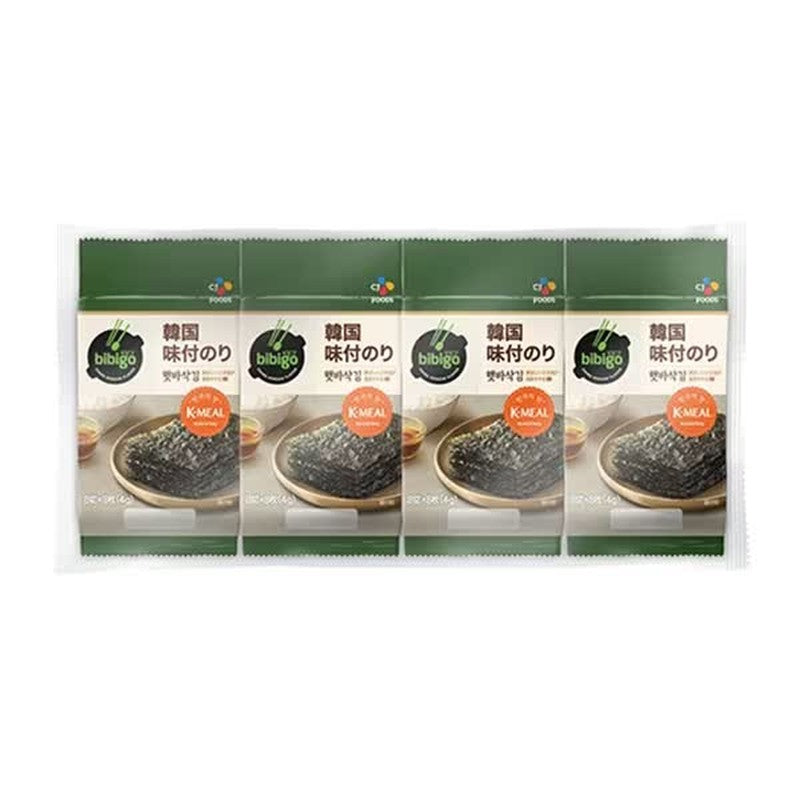 Bibigo Korean Seasoned Seaweed, 8 packets 1 each