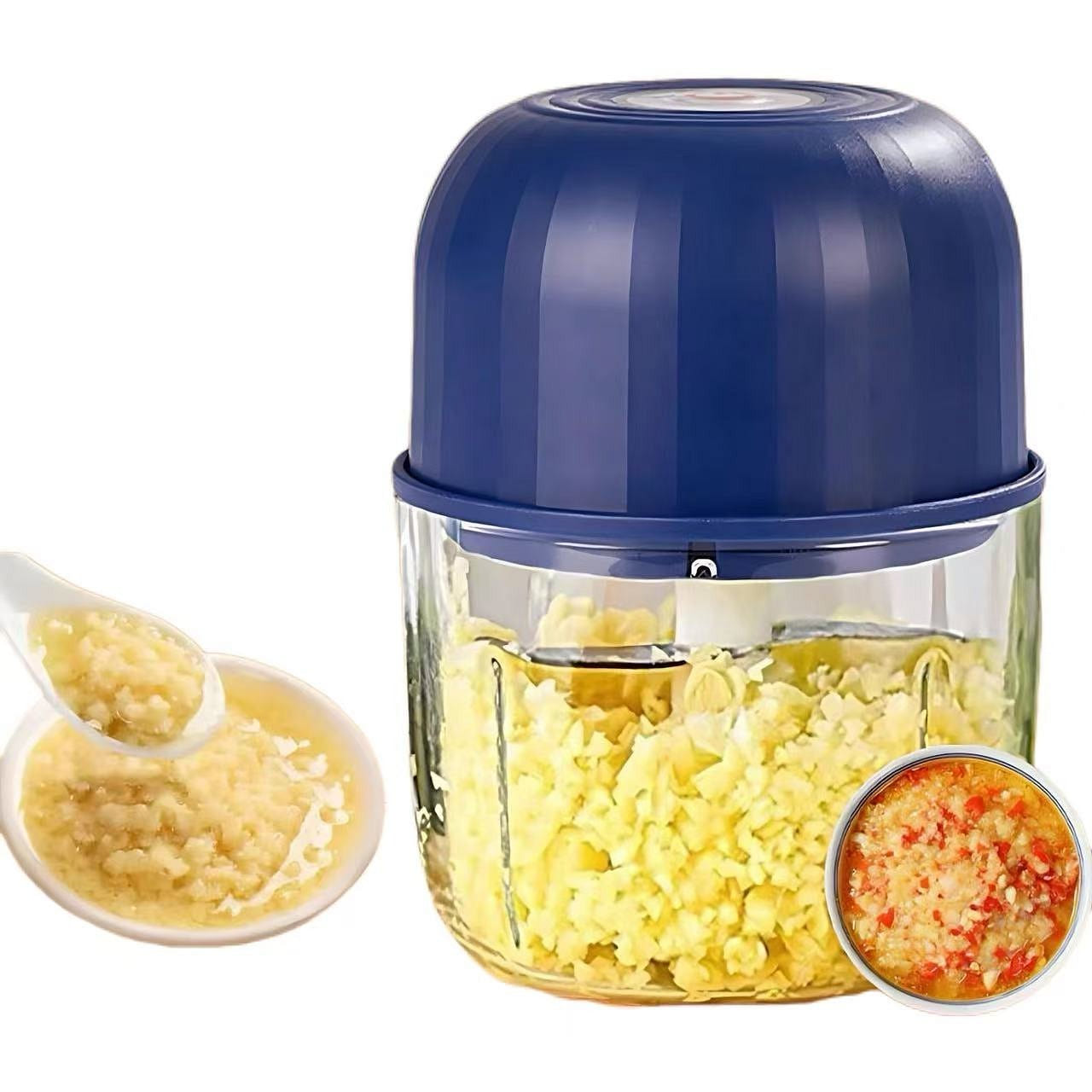 Electric Garlic Masher [1 piece] with 3-blade 1 each