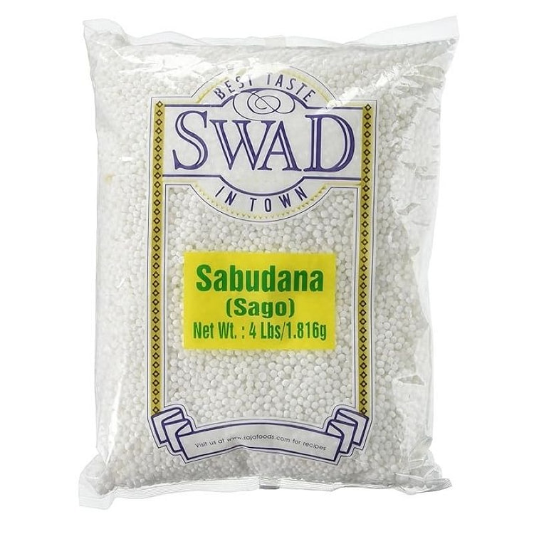 SWAD Sabudana (Sago) Tapioca Pearls - 4Lb 1 pack