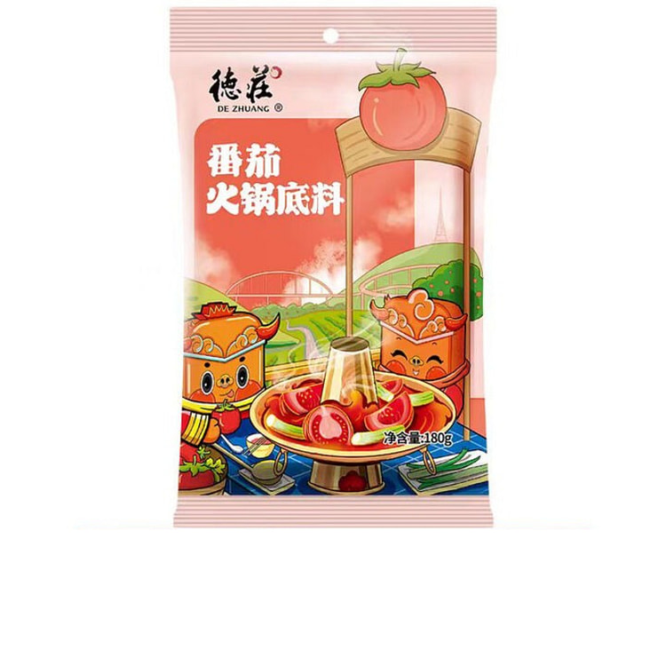 德庄番茄菌汤火锅锅底180g*2袋 360 克