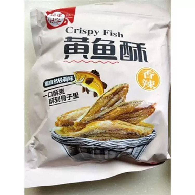 每果时光香酥小黄鱼黄鱼酥香辣味250g*1袋 250 克