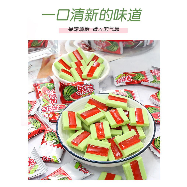 西瓜果冻泡泡糖*1盒