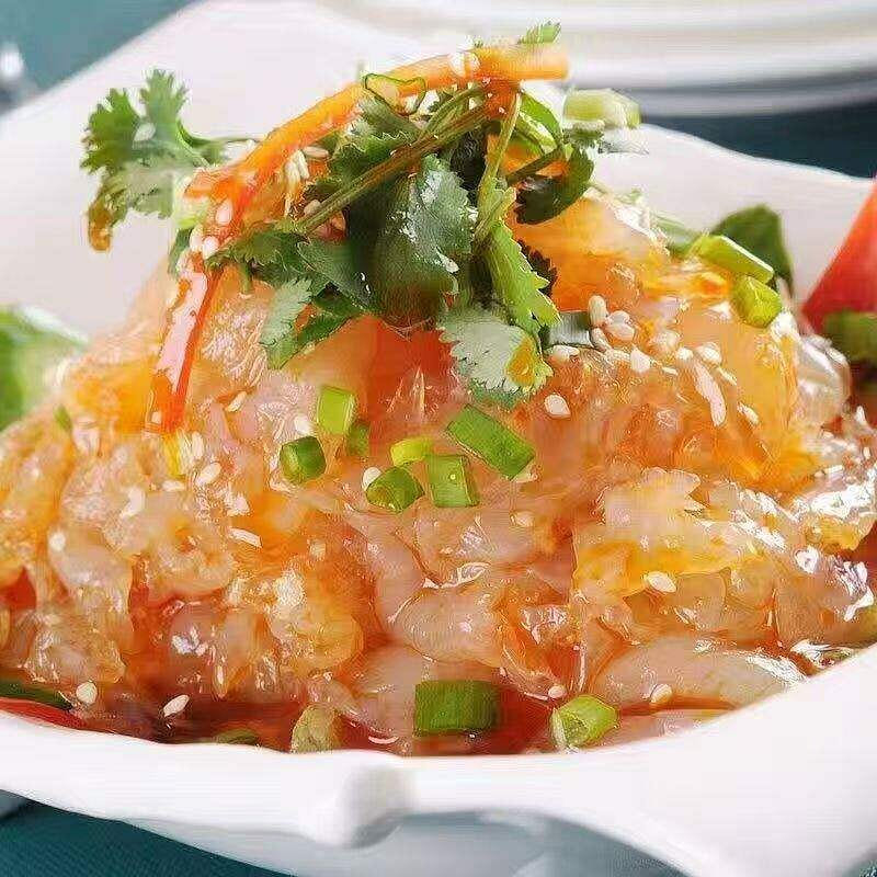 Jellyfish head, ready to eat straight from the bag 250 g