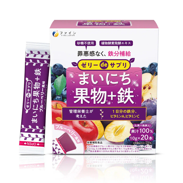 Fine Japan 日常水果冻 + 铁 1 盒