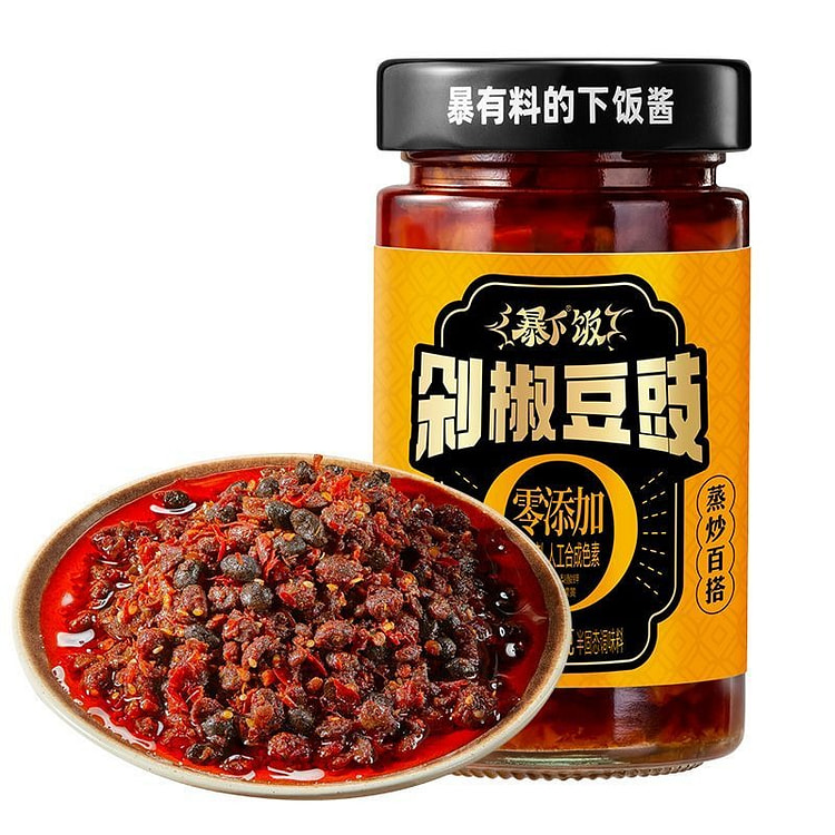 Chopped Chili and Fermented Black Bean Sauce 200 g