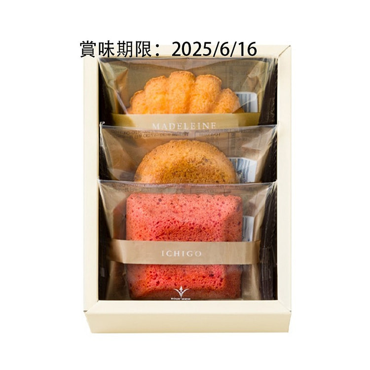 东京银座 蛋糕拼盘 3枚