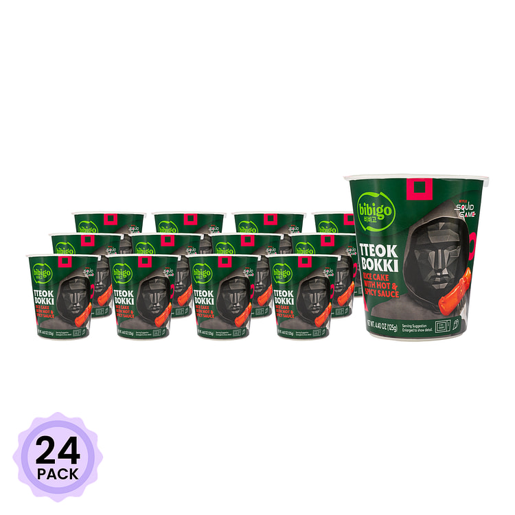 必品阁 辣炒年糕 辣味 125 克*24 包