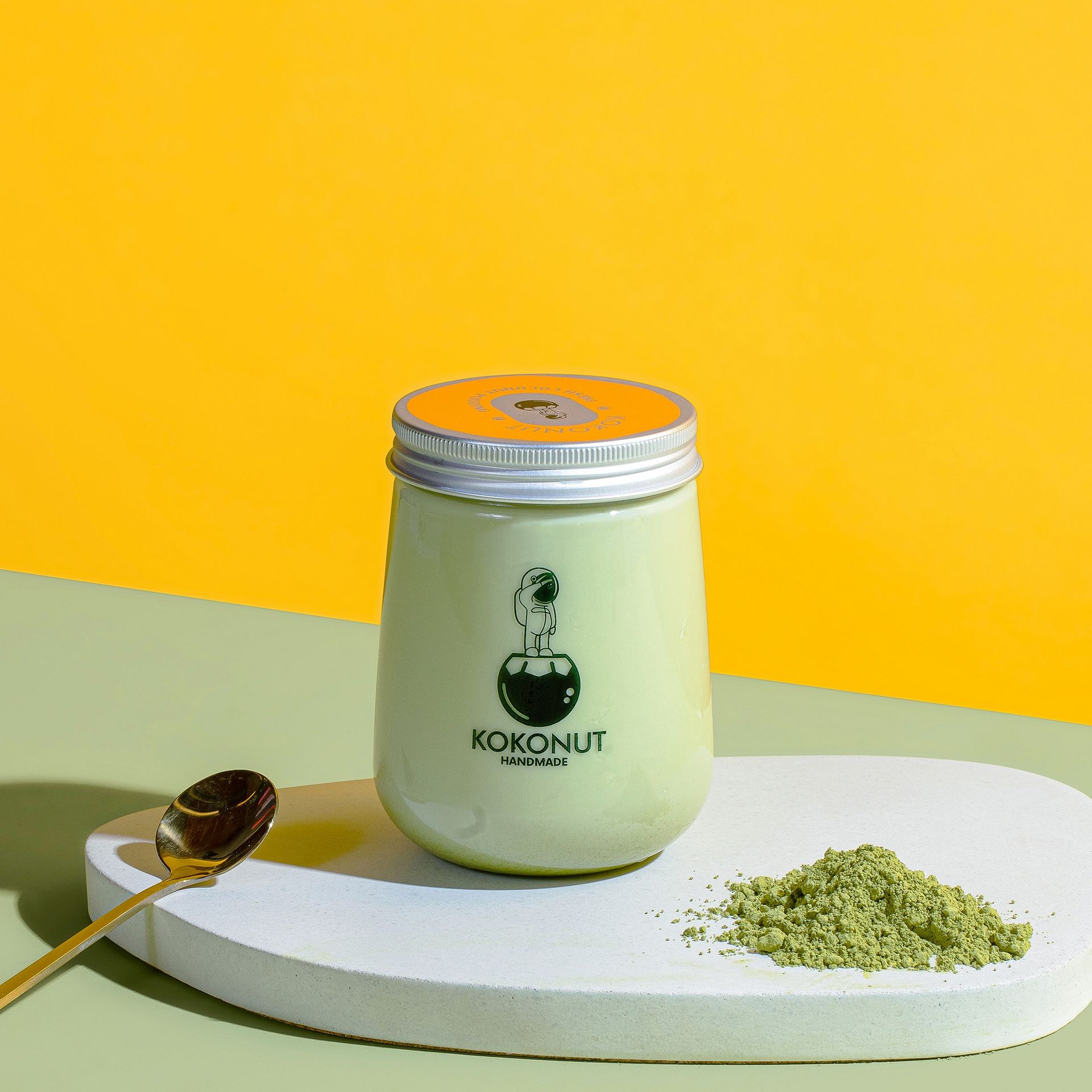 KOKONUT Coconut Dessert Matcha Flavor 12oz 12 オンス