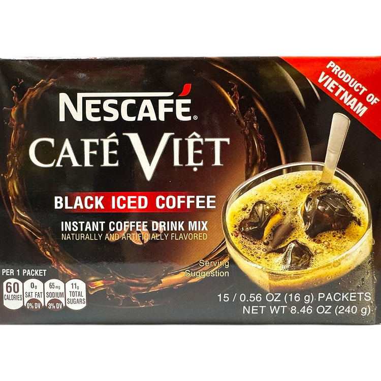 Nescafe Cafe Viet Instant Black Iced Coffee Mix