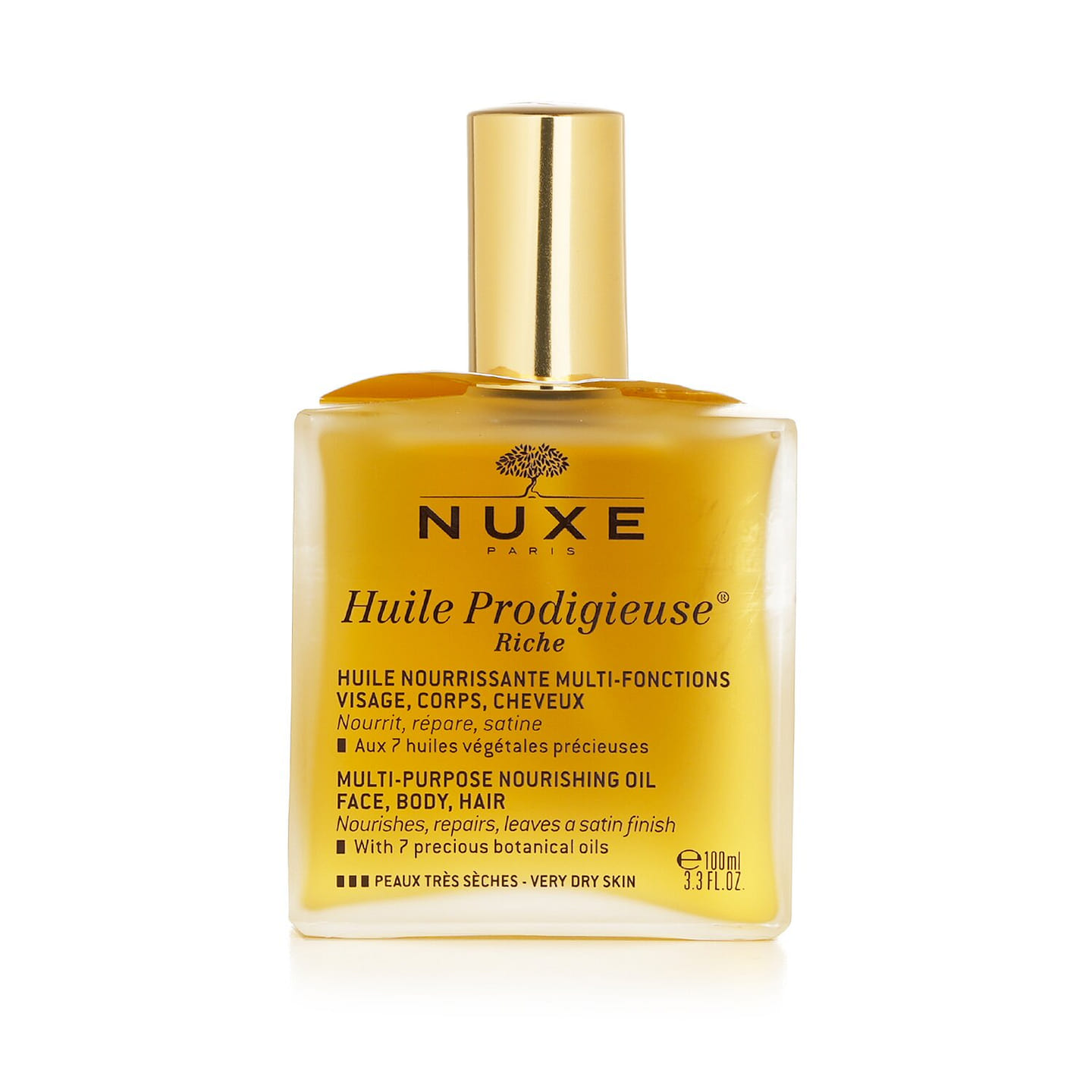 Nuxe Huile Prodigieuse Riche Multi-Purpose Nourishing Oil – For Very Dry Skin 100 ml