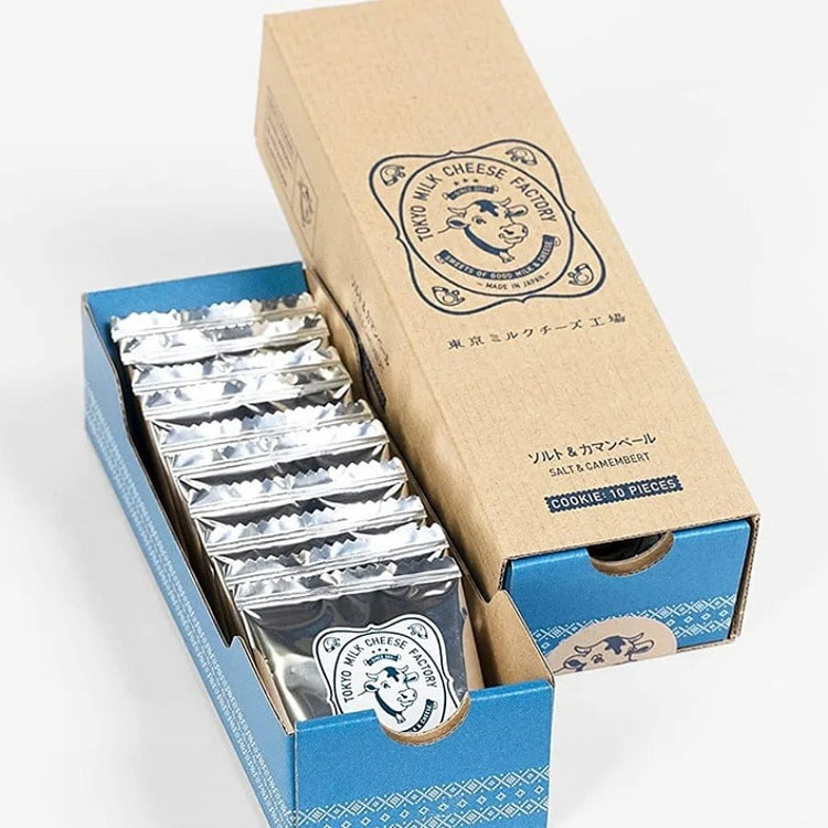 Tokyo Milk Cheese Factory Sea salt Camembert cookies 10 pieces