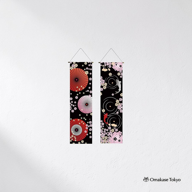 next.design 两件套挂毯 - 日式雨伞 270 克