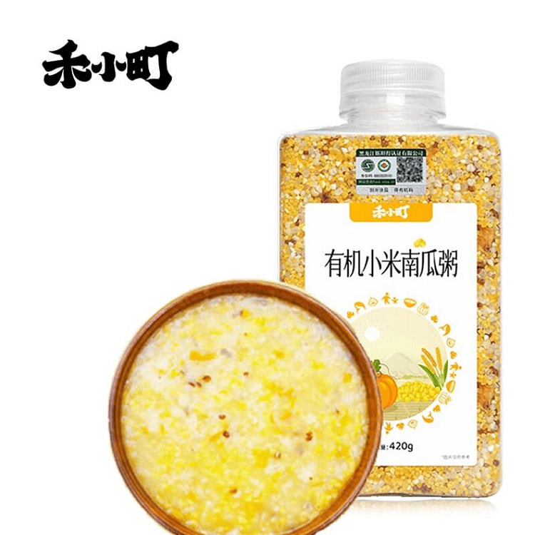 He Xiaomachi Organic Millet Pumpkin Porridge 420g 420 g