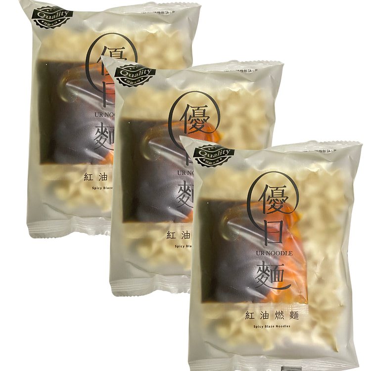台湾UR NOODLE优日面 红油燃面 120g