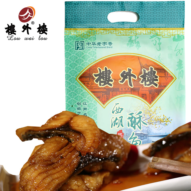 West Lake Crispy Fish Braised Cooked 150g * 1Bag 150 g