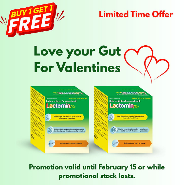 Lactomin Probiotic Powder, Vanilla Yogurt Flavor 200 g