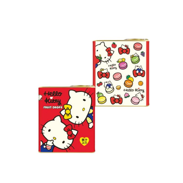 Hellokitty罐装水果硬糖75g