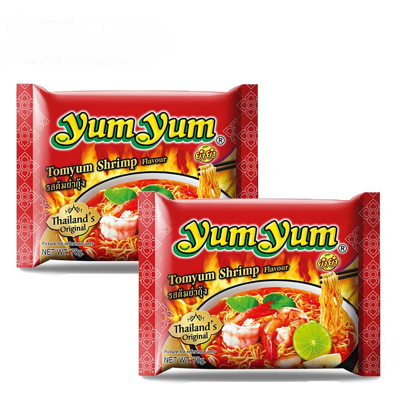 その他 yumyum Get YumYum Spicy Lobster Dry Noodles 75g x2 Delivered | Weee