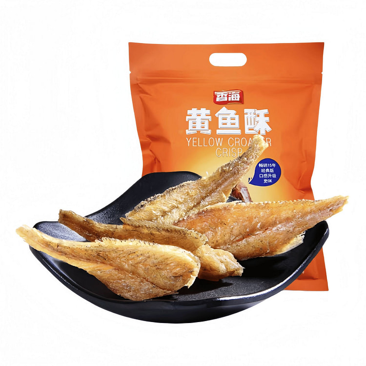 香海 黄花鱼酥脆香酥小黄鱼原味 500g 500 克