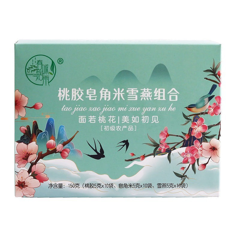 Serina Peach Gum Cassia Nomame Combination 150g/Box 6 Boxes 1 each