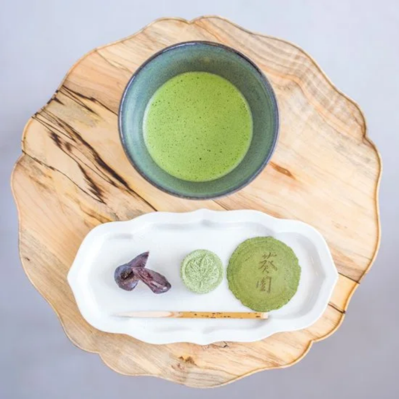 葵製茶 御薄抹茶 宮の縁 30g 缶入り - Weee!