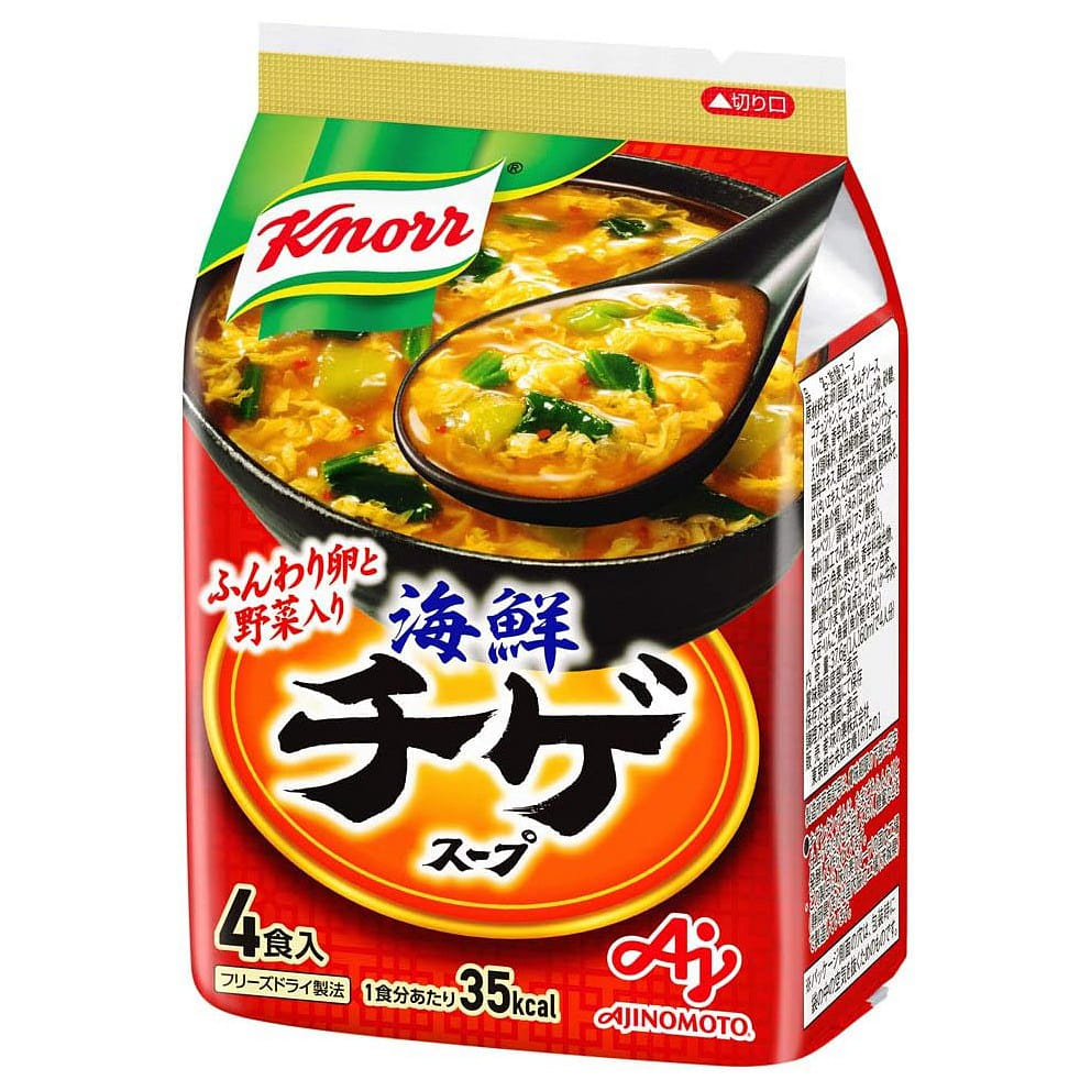 AJINOMOTO Knorr Seafood Jjigae Soup 4 packs 1 each