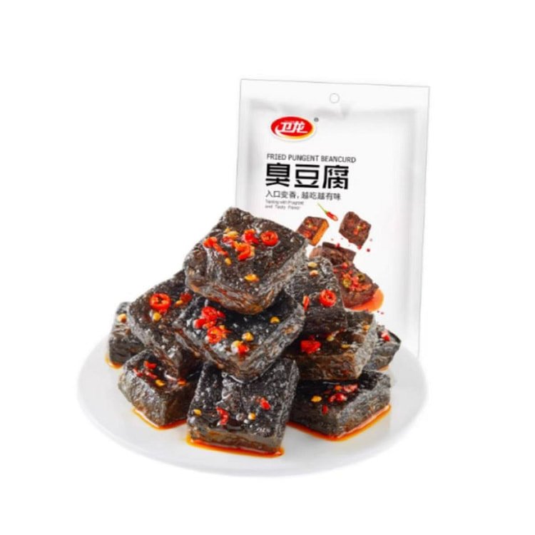 卫龙臭豆腐休闲食品长沙特产小吃素食麻辣味120g