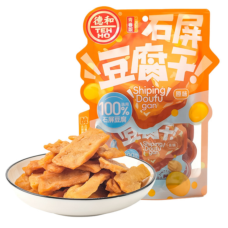 德和 云南石屏豆腐干原味解馋豆干 100g*1袋