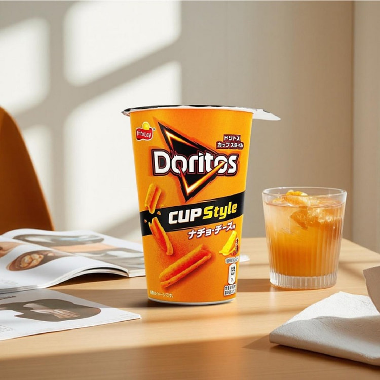 Corn Chips Snack Nacho Cheese Flavor