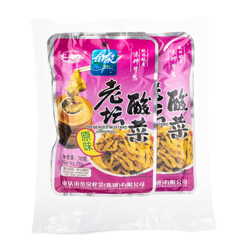 魚泉 中華キムチ 塩味 (4x70G) 70 グラム*4 パック