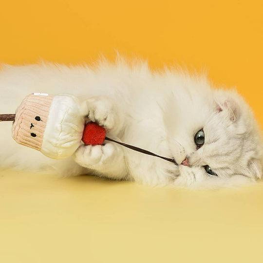 MICHU Little Cupcake Silver Vine Stick Cat Toy 1 each