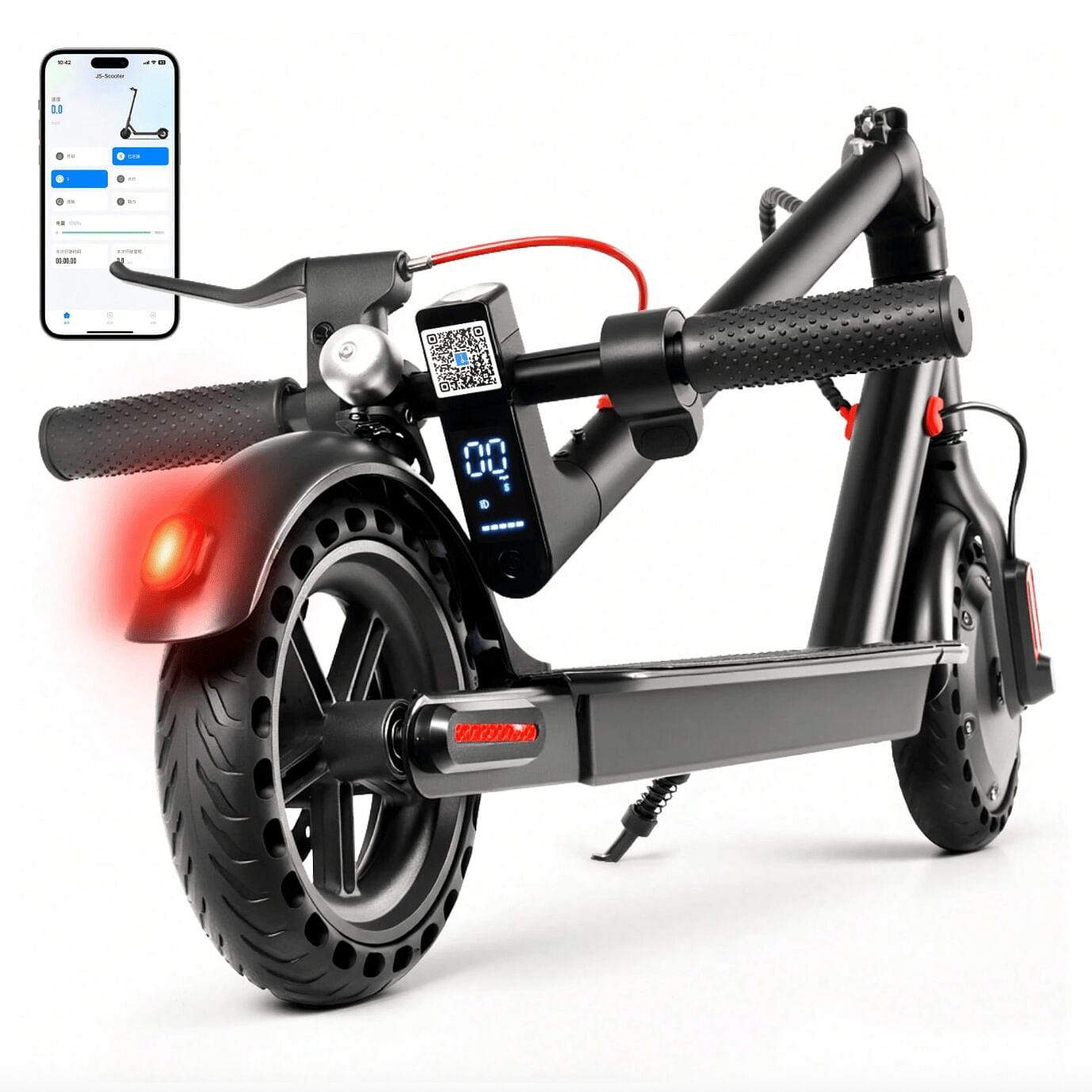 Electric Scooter For Adults, Up To 19 Mph, 19 Mile 1 case