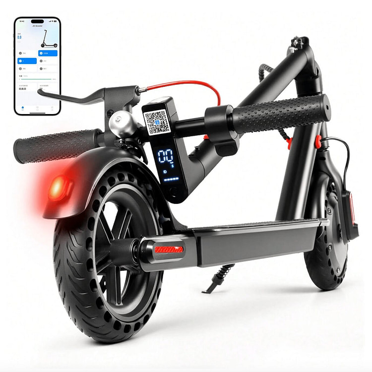成人电动滑板车，最高 19 mph，19 英里 1 箱