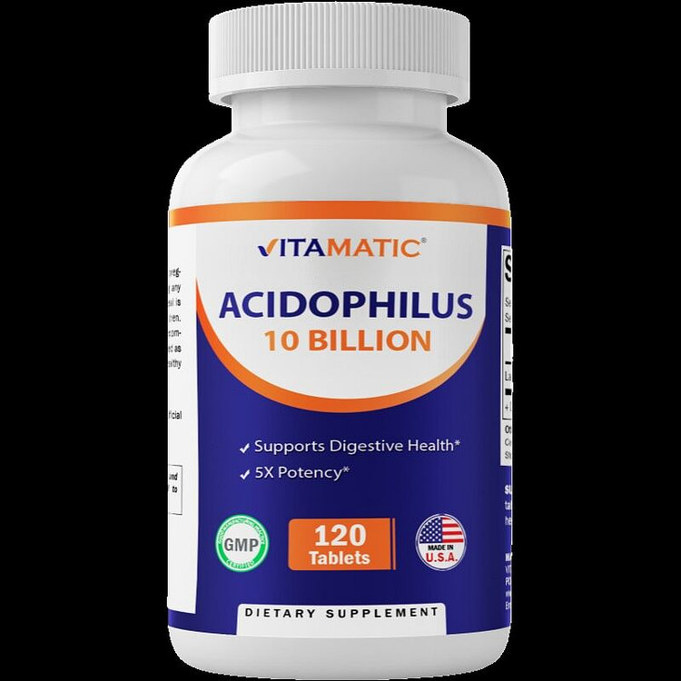 Acidophilus Probiotic 10 Billion CFU -120 Tablets