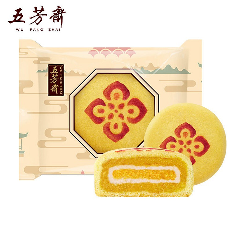 五芳斋月饼中秋节 福建闽南风味凤梨咸蛋黄月饼 60 60 克