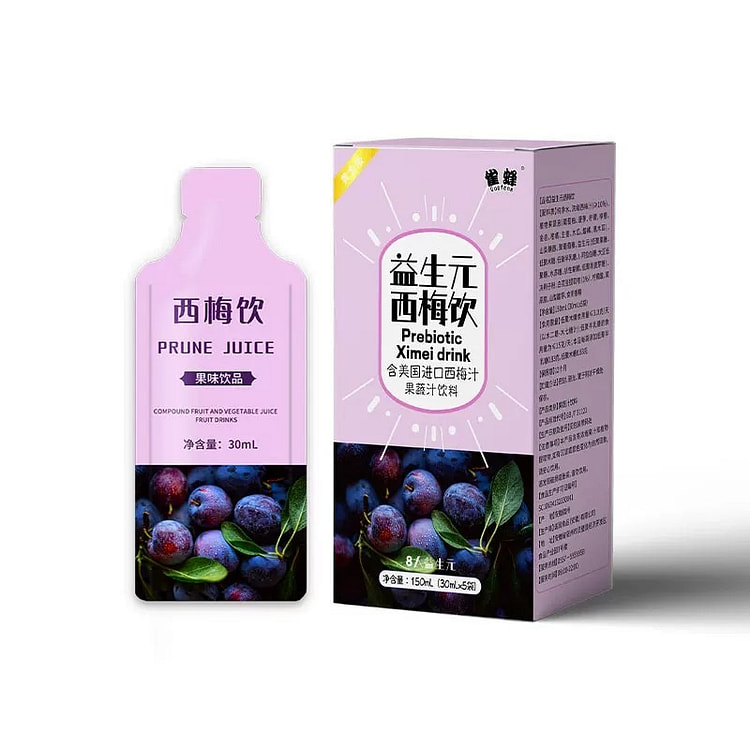 雀蜂益生元西梅饮进口浓缩西梅汁果汁营养果味果蔬1盒 150 克