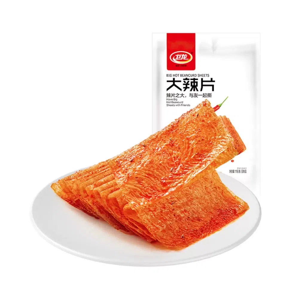 Latiao hand torn large spicy slices 118g*1 bag 118 g
