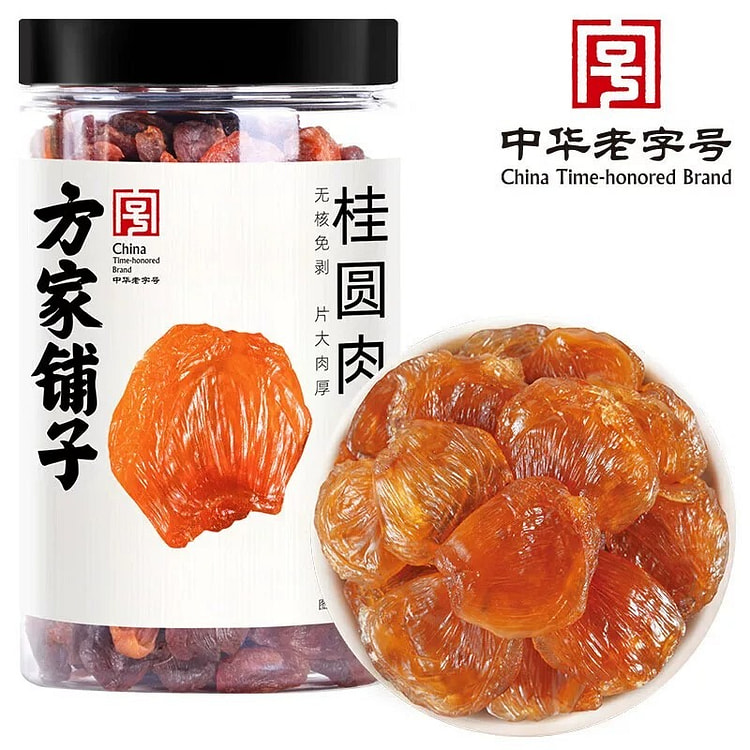 Fangjiapuzi Longan Pulp and Seedless Dried Longan 458 g
