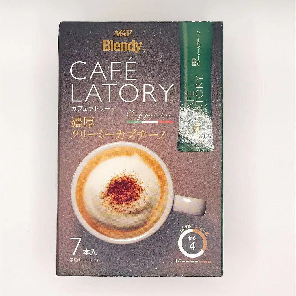 AGF Blendy Cafe Latory Creamy Cappuccino 7p 1 count