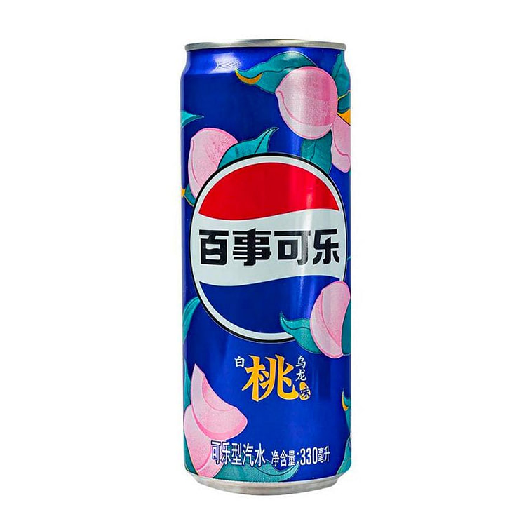 Pepsi Oolong White Peach 330 ML 1 each