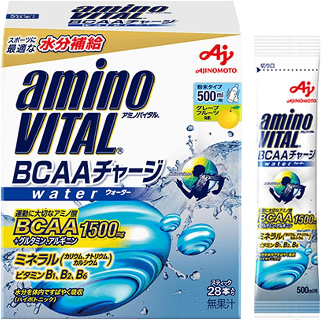 Amino Vital BCAA Charge Water 28pcs 1 each